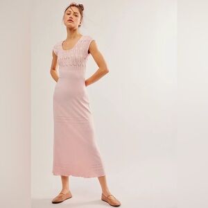 Free People NWOT Robin Seamless Midi Dress